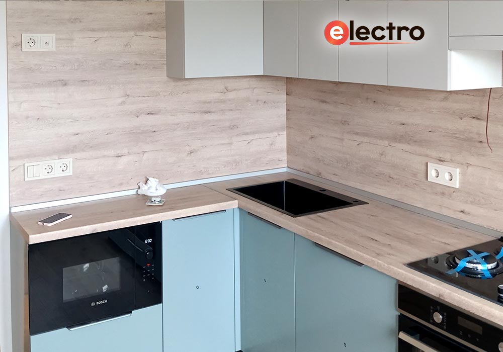 Чистовые работы по подключению розеток