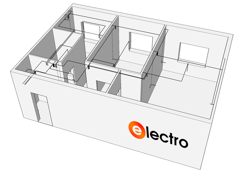 Замена электрики в 2-комнатной квартире