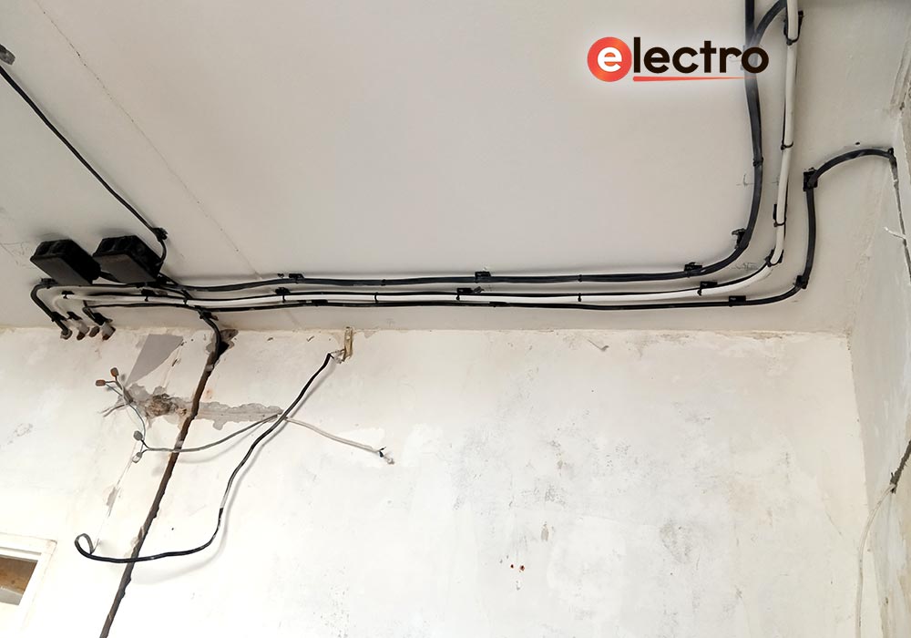 Замена электропроводки в 1 комнатной квартире МЖК