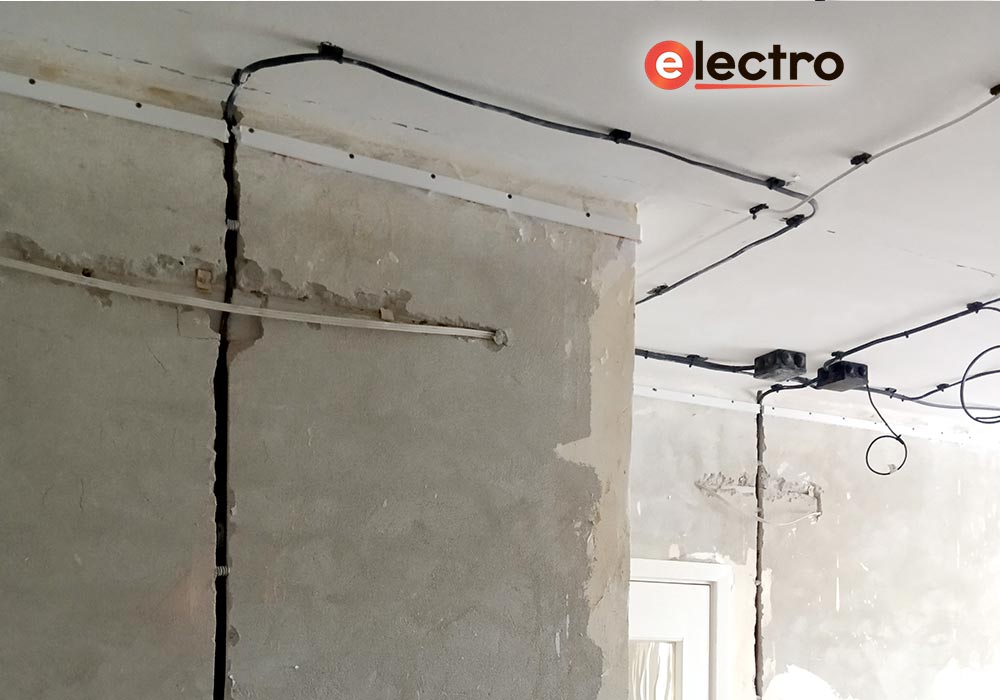 Замена электропроводки в 1 комнатной квартире МЖК