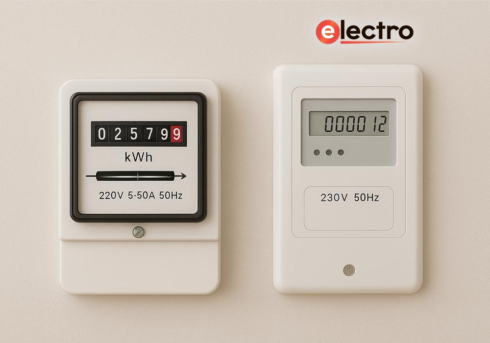 Как работает электросчетчик?