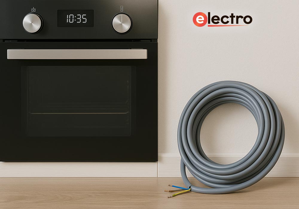 Какой кабель нужен для духового шкафа?